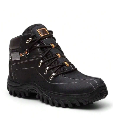 Bota Estilo Coturno Masculino Adventure Leve e Confortável